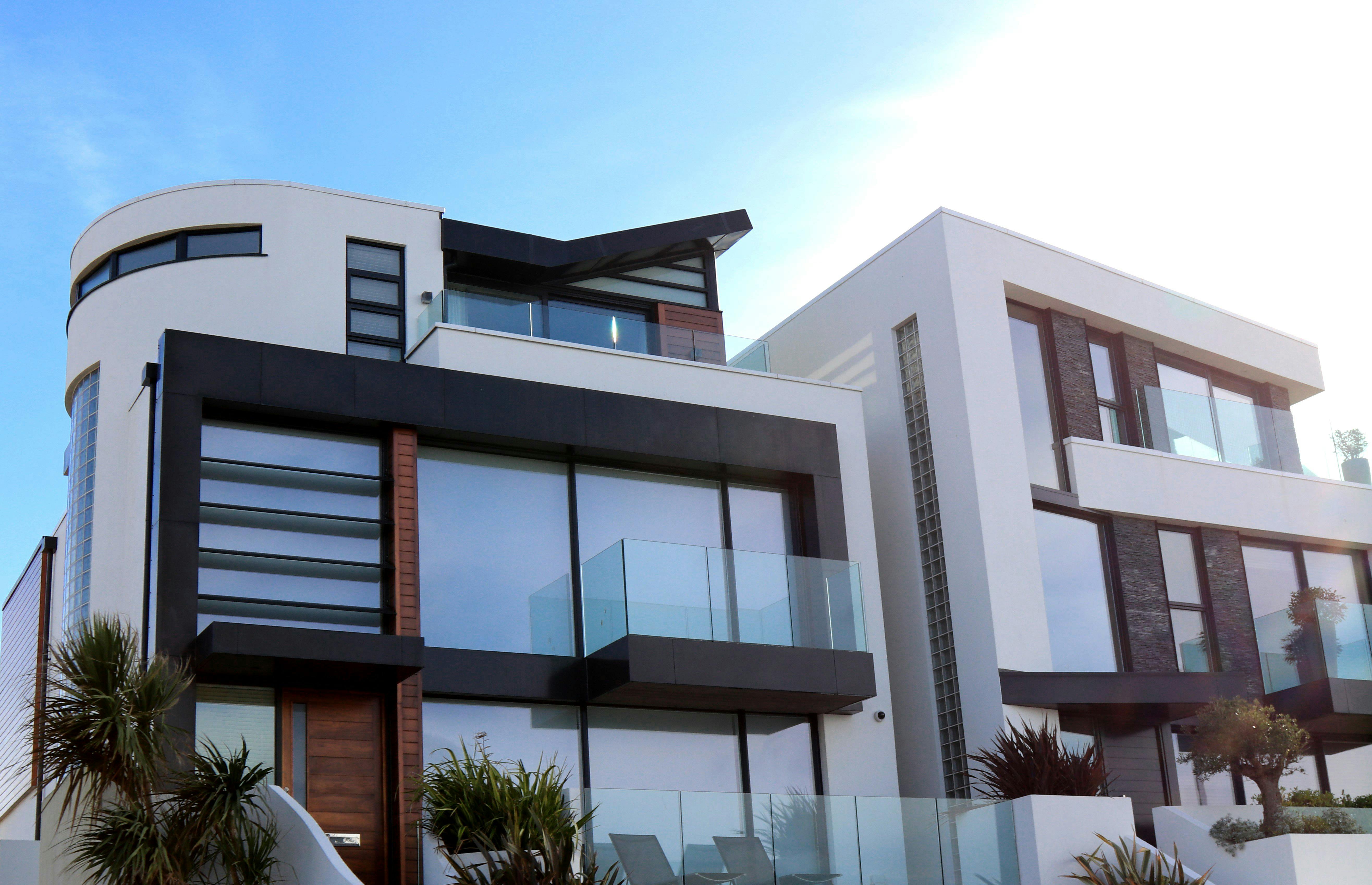 Modern property exterior